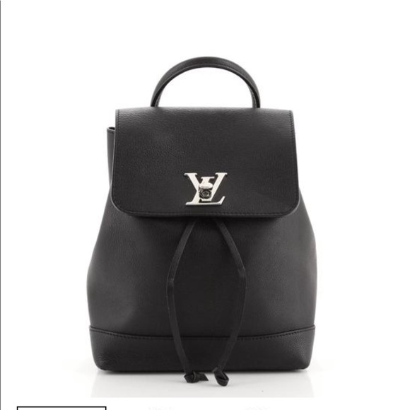 Louis Vuitton Lock Me backpack black main image 5